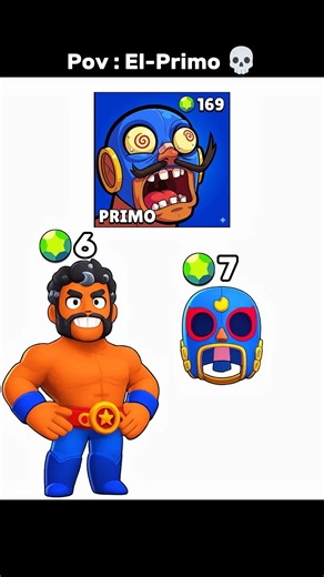 POV: El Primo 💀 | 169 Gems Breakdown | Brawl Stars Meme