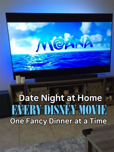 Working our way through every Disney Movie, one fancy Dinner at a time! Send this to someone you want to do a Disney Dinner Party with & Don't forget to save for inspo! All recipes and printable menus for the Moana Dinner and a Movie can be found in the Magical Dinner and a Movie Cookbook download, linked in my bio!