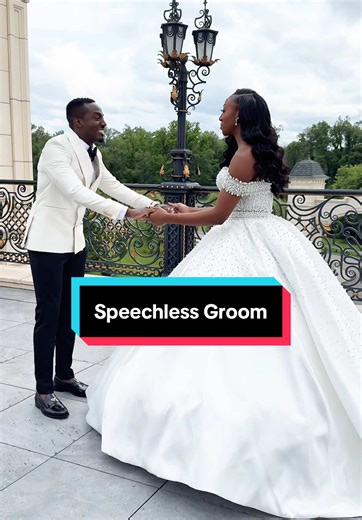 Emotional First Look: Groom's Reaction to Bride