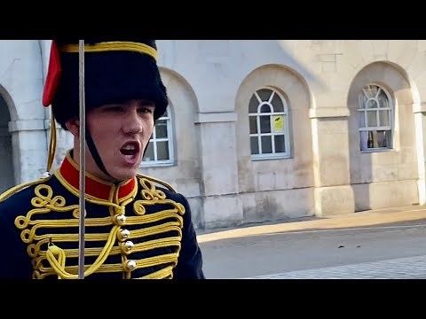 Make Way For The Queens Guard He Shouts