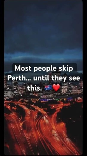 🇦🇺 Perth Is Australia’s Hidden Paradise 😍 #shorts