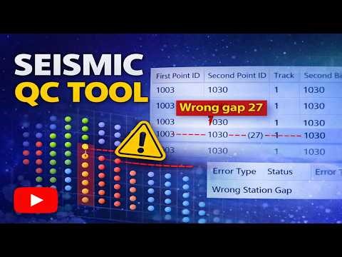 Seismic QC Tool in ArcGIS Pro | Detect Gaps, Duplicates & Numbering Errors
