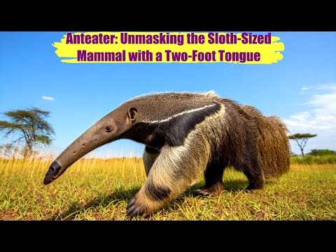 Anteater: Unmasking the Sloth-Sized Mammal with a Two-Foot Tongue