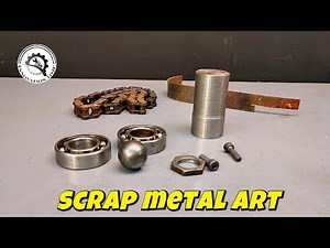 Scrap Metal Art 3 Elements