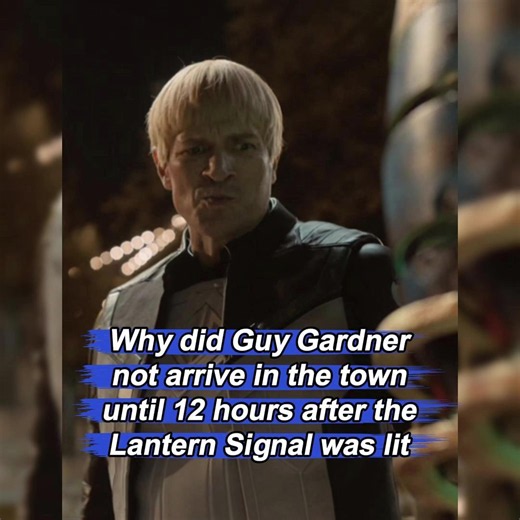 Why did Guy Gardner not arrive in the town until 12 hours after the Lantern Signal was lit? In fact, this is the reason why he couldn't become the strongest Green Lantern!#tiktokfantasymoviecontest#lanterns #greenlantern #usa #fyp