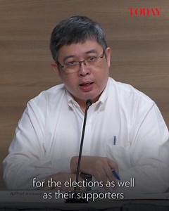 12K views · 110 reactions | WATCH: While candidates taking part in the General Election need not be tested for Covid-19, safe distancing measures must be observed during campaigning, said the Ministry of Health’s director of medical services Kenneth Mak. He was speaking on Thursday (June 25) at a press conference by the multi-ministry task force on Covid-19. READ MORE: https://tdy.sg/2BEdA8V | TODAY | Facebook