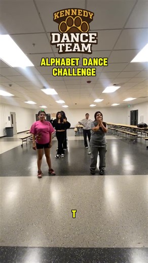 Kennedy Dance Team on Instagram: "😂 Alphabet Dance Challenge! Some of our Varsity & JV members took on this fun team bonding game 🤎 how many times did Coach say “period!” 💀💃✨ #KennedyDanceTeam #Varsity #JV #TeamBonding #DanceChallenge #GoKennedy #DancerLife"