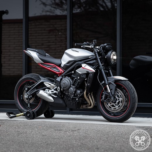 Street Triple Single Headlight Conversion - Round (765 TFT)