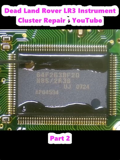 Dead Land Rover LR3 Instrument Cluster Repair Guide