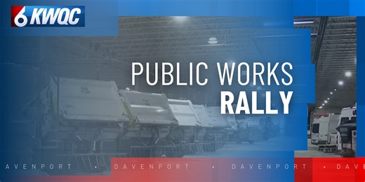 Davenport public works employees rally rescheduled for Wednesday