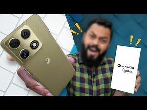 Moto Signature Unboxing, review & Launch date