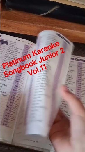 Platinum Karaoke Songbook Reveal Vol.11 Junior 2