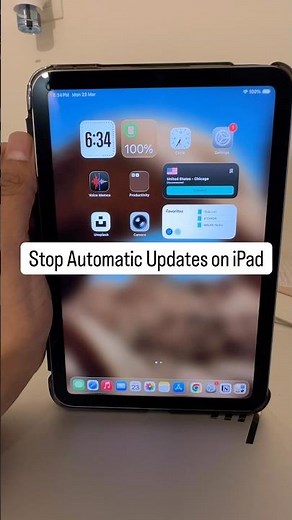 iPhone & iPad: Stop Automatic iOS Updates #iphonetips #ipadtips
