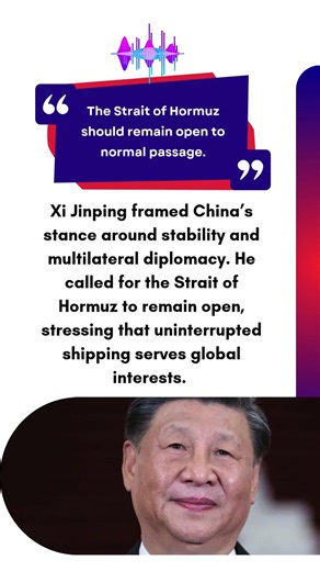 🇨🇳☎️🇸🇦 Strait of Hormuz in Focus: China–Saudi Call Signals Push for Stability