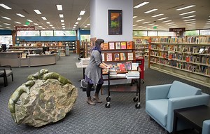 1.2K views · 11 reactions | The downtown Olympia Timberland Library branch reopens to the public on Monday after being closed for two months for a modest renovation. https://trib.al/UGVWsFw | The Olympian | Facebook