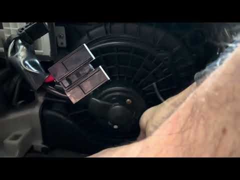 How to replace the heater or ac blower motor on a 2002 Lexus RX300