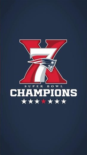 New England Patriots: Super Bow LX Logo Morph Motion Graphic #shorts #nfl #newenglandpatriots