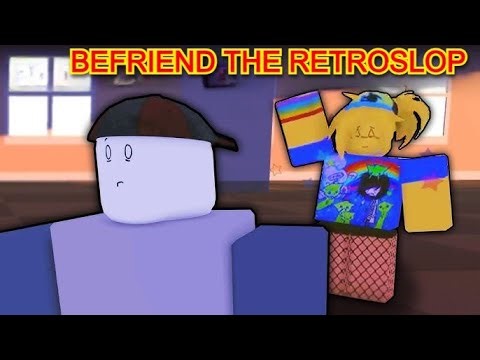 ROBLOX - Befriend the Retroslop All Endings - Full Walkthrough