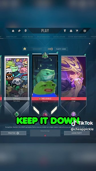 Funny Valorant Moments with Cheap Pickle | Easy Ace & Loud Reactions