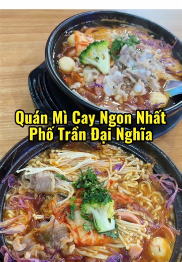 Mì Cay Seoul Ngon Nhất Trần Đại Nghĩa - Một Trải Nghiệm Hàn Quốc
