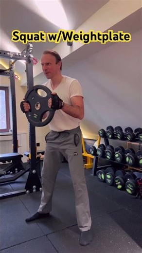 Plate Squats: The Secret to Better Mobility & Quads #motivation #legday