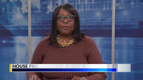 House fire near Warm Springs Road