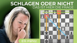 Das neueste Video von Elisabeth Pähtz: Motiverkennung - Manchmal braucht es ein extra Schachgebot
