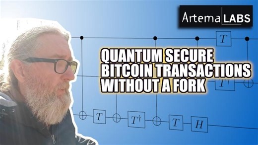 Quantum secure Bitcoin transactions without a fork | Keir Finlow-Bates