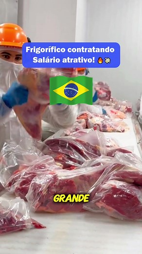 Grande número de vagas em abatedouro! #abatedouro #Brasil #emprego #trabalhoduro