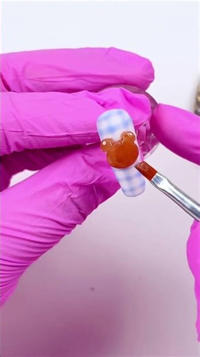 Create 3D Teddy Bear Nail Art That’s Beginner-Friendly With Me 🐻