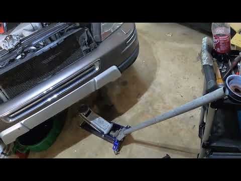 DIY How to replace 2009 XC90 4.4 V8 Radiator