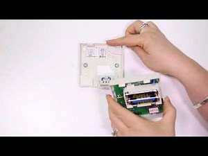 How to change the batteries in your Brivis DT90 manual wall control