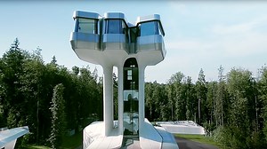 Dream tree house designed by the late Zaha Hadid finally realized in Moscow