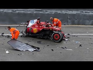 Brutal F1 Crashes but they get increasingly worse