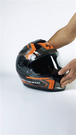 Pinlock on Instagram: "Experience the future of riding with the ScorpionEXO EXO-1400 EVO II. Superior comfort, whisper-quiet performance, and advanced airflow make this helmet perfect for long rides. Together with a Pinlock® 70 MaxVision™ for a clear, fog-free experience. #ScorpionExo #EXO1400 #pinlock #maxvision #helmet"