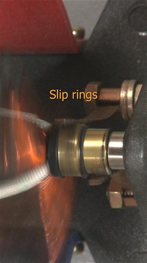 Chris Boden on Instagram: "Slip Rings vs Commutators #engineering #motor #generator #science #electricity #power #energy"