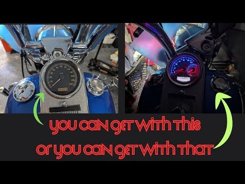 Harley Davidson Speedometer Tachometer Combo Gauge