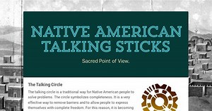 Native American Talking Sticks