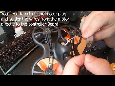 Tinyhawk S motor problem .... and fix