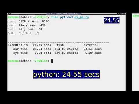 Python vs Free Pascal (simple speed comparison)