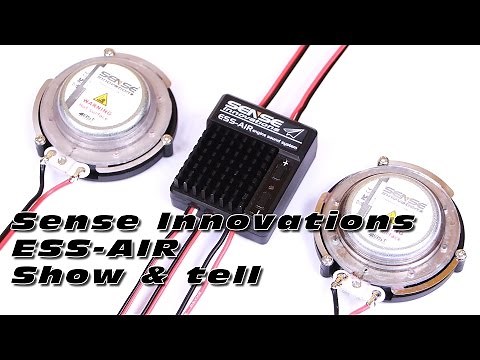 Sense Innnovations ESS-AIR sound system - Show & tell + setup