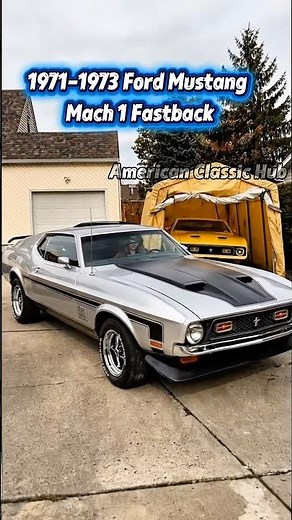 The Silver Bullet: 1971-1973 Ford Mustang Mach 1 Fastback