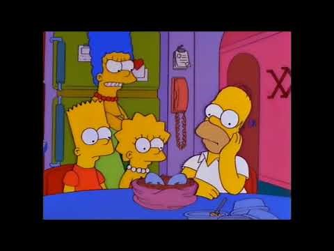 Barts Bird Eggs Actually Contain Lizards The Simpsons