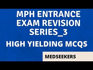 MASTERS IN PUBLIC HEALTH ENTRANCE EXAM REVISION SERIES#MPHPREPARATION#MASTERSINPUBLICHEALTH#
