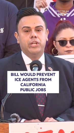 A proposed California bill would bar people who participated in certain immigration enforcement activities from holding state or local public jobs. The measure would apply to actions taken between Jan. 1, 2025 and Jan. 20, 2029. #losangeles #california #LocalNews | Spectrum News 1 SoCal
