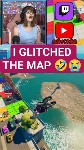 This Jump Glitch BROKE Color Switch Completely 💀🤣 #fortnite #shorts #glitch