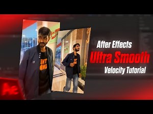 How to Make Ultra Smooth Velocity Edits | After effects!