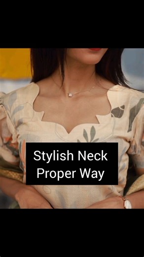 Stylish Neck # cutting & stitching # proper way # sewing #fashion #easydrawing # @ThreadNTouch