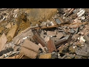 Italian cemetery collapse sends hundreds of coffins into the sea