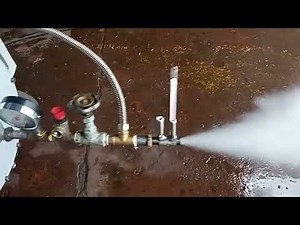 Testing on 25 June New cavitation steam generator GVER022 model2 Universal